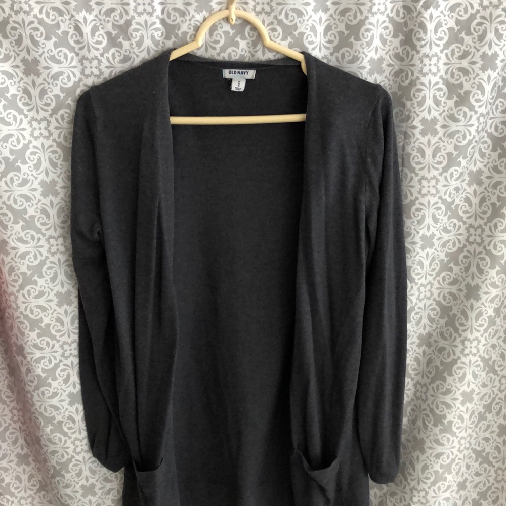 Gray Cardigan